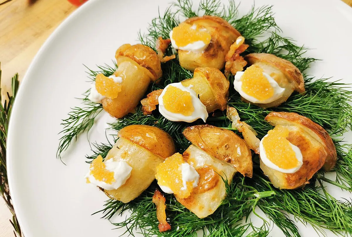 Грибочки из картофеля